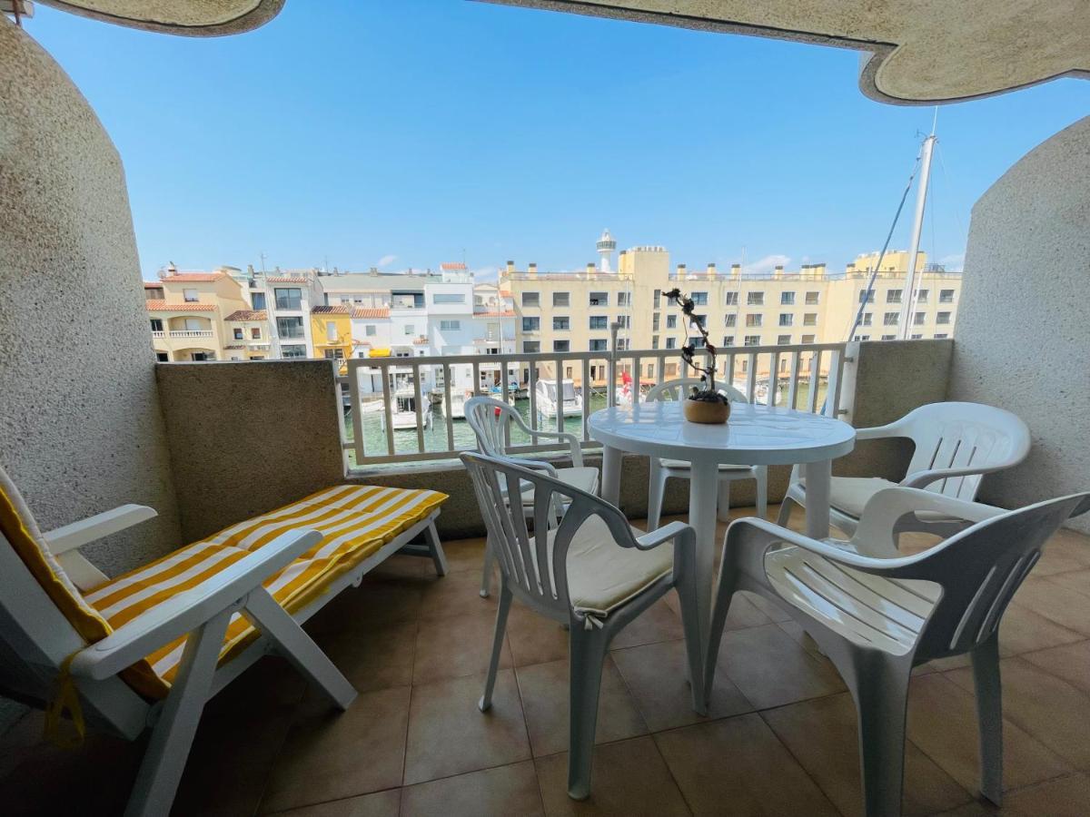 Port Royal B1 2-2 - Apartamento Con Vistas Al Canal - Cerca Playa Empuriabrava Ngoại thất bức ảnh